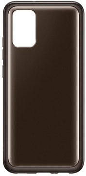 Samsung A125 Galaxy A12 Soft Clear Cover Black (EF-QA125TBEG)