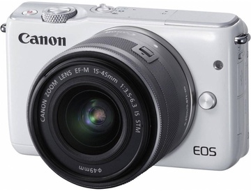 Canon EOS M10 kit (15-45mm) IS STM White (UA)