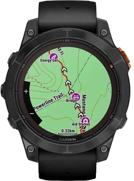 Garmin Fenix 7 Pro Solar Slate Gray w. Black Band (010-02777-00/01)