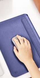 WIWU Case Skin Pro Geniunie Leather Sleeve для MacBook Pro 13 Blue