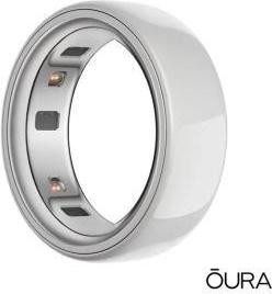 Oura Ring 4 Ceramic Cloud Size 11 (JZ90-57460-11)