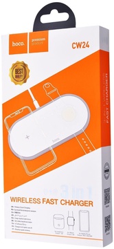 Hoco Wireless Charger Handsome 3-in-1 10W (CW24)