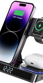 WIWU Power Air 3in1 Charging Station Series Black [Wi-W006]
