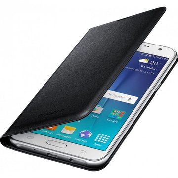 Samsung Flip Wallet for Galaxy J7 2016 J710F (EF-WJ710PBEGRU) Black