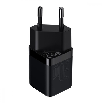 Baseus GaN3 Fast Charger Type-C 30W Black (CCGN010101)