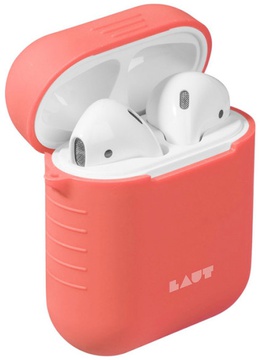 LAUT POD case for AirPods Coral Pink (LAUT_AP_POD_P)