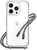 SwitchEasy Play Lanyard Shockproof Clear Case Elegant for iPhone 14