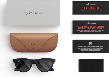 Ray-Ban Meta Headliner Gen 2 Standard Matte Black Frame / Gradient Graphite Lenses (RW4013 601ST3 50-23)