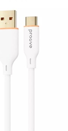 Proove Jelly Silicone Type-C 2.4A (1m) White