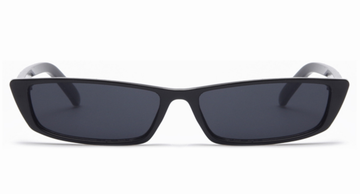 TOYEARN Rectangle Sexy Ladies Cat Eye Sunglasses Women 2018 (C01 Black frame/Grey Glasses)