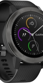 Garmin Vivoactive 3 Black with Slate Hardware (010-01769-12)