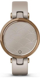 Garmin Lily Rose Gold Bezel with Light Sand Case and Silicone Band (010-02384-11)