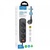 Hoco NS2 (3 розетки + 3 USB) White 1.8m
