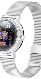 Linwear LW20 Metal с тонометром (Серебристый)