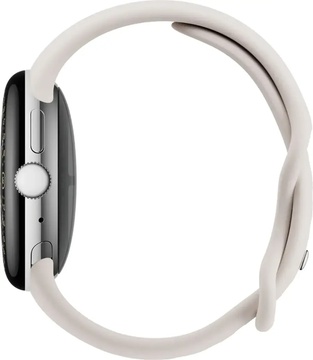 Google Pixel Watch 4 41mm Wi-Fi Polished Silver Aluminum case / Porcelain Active Band