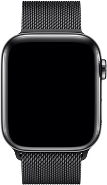 Apple Milanese Loop for Watch 42mm/44mm/45mm/46mm/49mm Space Black (MTU52)