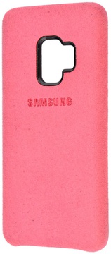 Samsung Alcantara Cover Pink for Galaxy S9 Plus
