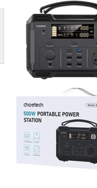 Choetech Bidirectional Charging Power Station 500W