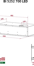 Perfelli BI 5252 BL 700 LED