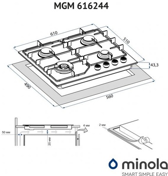 Minola MGM 616224 BL
