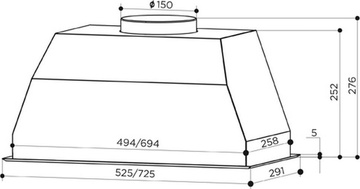 Faber BI 70 SS 2LS (305.0588.063)