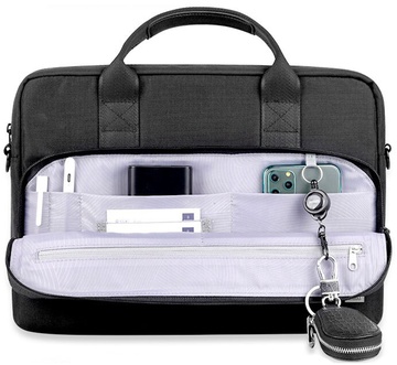 WIWU Alpha Double Layer Laptop Bag for Macbook 15-16" Black