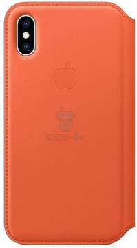 Apple iPhone XS Leather Folio - Sunset (MVFC2)