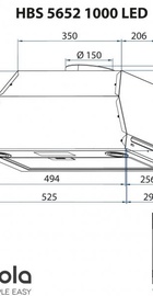 Minola HBS 5652 I 1000 LED