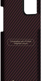 Pitaka MagEZ Case Twill for iPhone 12 mini Black/Red (KI1203)