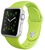 Apple Watch Sport 38mm Silver Aluminum Case with Green Sport Band (MJ2U2)