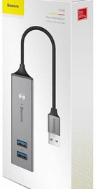Baseus 3xUSB3.0 2xUSB2.0 Dark Gray (CAHUB-C0G)