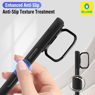 Blueo Frosted HEAT DISSIPATION Case for iPhone 16 Pro Max with MagSafe Black