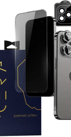 iLera Sapphire Ultra Plus Glass for iPhone 15 Pro