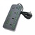 IQ Power Strip T9-PD (4 розетки + 8 USB + 2 Type-C) 2m
