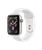 Apple Watch Series 4 GPS 44mm Silver Aluminum Case with White Sport Band (MU6A2)