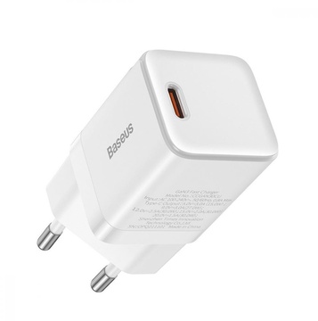 Baseus GaN3 Fast Charger Type-C 30W White (CCGN010102)