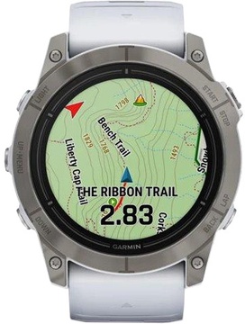 Garmin Epix Pro Gen 2 Sapphire 51mm Titanium w. Whitestone Band (010-02804-10/11)