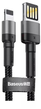 Baseus Cafule Lightning Cable Special Edition 2.4A (1m) Black/Grey