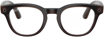 Ray-Ban Meta Scriber Optics Gen 2 - Transparent Umber Frame with Demo Lens (RW7002 8532 49-22)