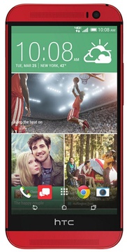 HTC One M8 Red