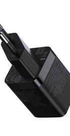 Baseus GaN3 Fast Charger Type-C 30W Black (CCGN010101)