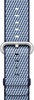 Apple Watch 42mm/44mm/45mm/46mm/49mm Midnight Blue Check Woven Nylon (MQVM2)