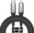 Baseus Horizontal Type-c to Lightning Cable 1m Black