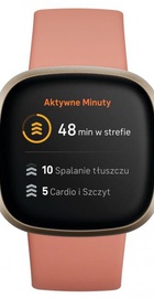 Fitbit Versa 3 Pink Clay/Soft Gold Aluminum (FB511GLPK)