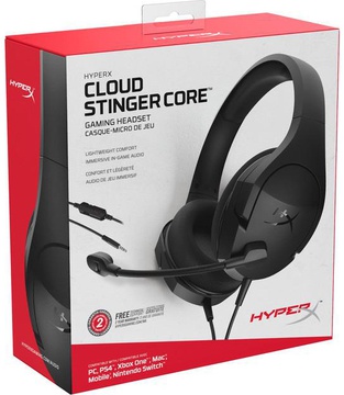 HyperX Cloud Stinger Core PC (HX-HSCSC2-BK)
