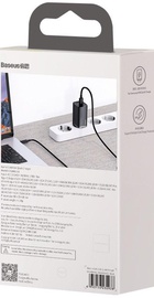 Baseus GaN2 Lite Quick Charger C+U 65W Black (CCGAN2L-B01)
