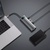 Baseus Metal Gleam Series 11-in-1 (3xUSB3.0+2x4K HD+Type-C+TF+SD+Type-C PD+VGA+3.5mm+RJ45) Grey (CAHUB-CT0G)