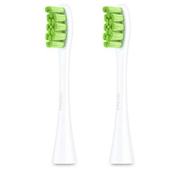 Oclean Toothbrush Heads White/Green 2pcs P1S5