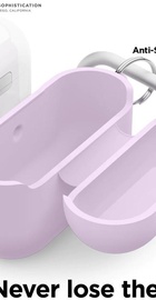 Elago Silicone Hang Case Lavender for Airpods Pro 2nd Gen (EAPP2SC-HANG-LV)