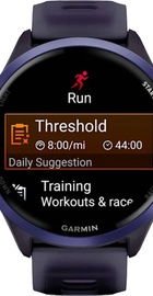 Garmin Forerunner 570 47mm Indigo Aluminium w. Translucent Imperial Purple/Indigo Band (010-02971-02)